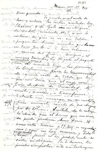 [Carta] 1954 nov. 24, México [a] Doris [Dana]