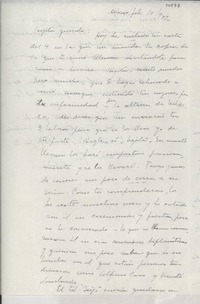 [Carta] 1947 feb. 10, México [a] Gabriela Mistral