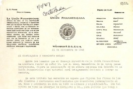 [Carta] 1946 dic. 26, Washington D.C. [a] Gabriela Mistral, Monrovia, California
