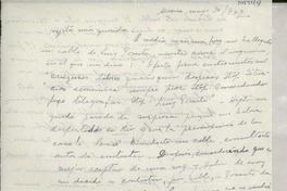 [Carta] 1947 mayo 30, México [a] Gabriela Mistral