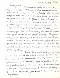[Carta] 1948 abr. 27, California [a] Gabriela Mistral