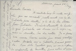 [Carta] 1947 jun. 30, México [a] Consuelo Saleva