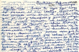 [Carta] 1934 feb. 18, Santurce, [Puerto Rico] [a] Gabriela Mistral