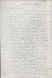 [Carta] 1947 dic. 17, México [a] Gabriela Mistral