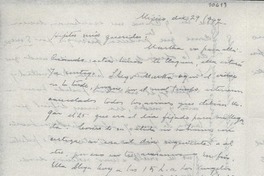 [Carta] 1947 dic. 29, México [a] Gabriela Mistral