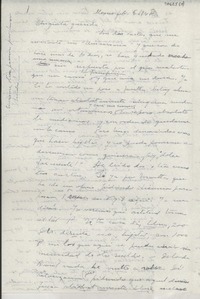 [Carta] 1948 feb. 6, México [a] Gabriela Mistral