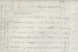 [Carta] 1948 abr. 5, México [a] Gabriela Mistral