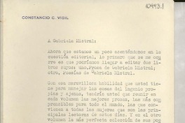 [Carta] 1941 oct. 17, Buenos Aires, [Argentina] [a] Gabriela Mistral