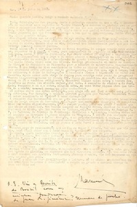 [Carta] 1943 jul. 1, Rio de Janeiro, [Brasil] [a] Gabriela Mistral