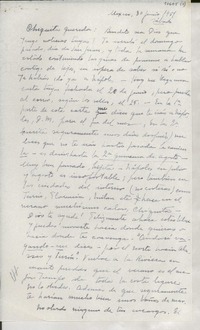 [Carta] 1951 jun. 30, México [a] Gabriela Mistral