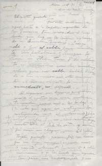 [Carta] 1951 oct. 31, México [a] Gabriela Mistral