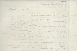 [Carta] 1951 dic. 8, México [a] Gabriela Mistral