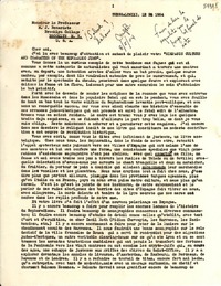 [Carta] 1954 ago. 5, Maine, [Estados Unidos] [a] Gabriela Mistral