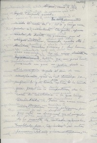 [Carta] 1952 ene. 16, México [a] Gabriela Mistral