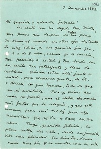 [Carta] 1943 dic. 9, Buenos Aires [a] Gabriela Mistral