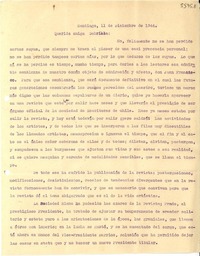 [Carta] 1944 dic. 11, Santiago, [Chile] [a] Gabriela [Mistral]