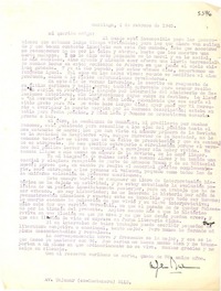 [Carta] 1945 feb. 4, Santiago, [Chile] [a] [Gabriela Mistral]