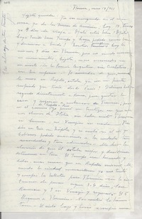 [Carta] 1953 ene. 14, Florencia, [Italia] [a] Gabriela Mistral