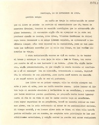 [Carta] 1945 nov. 14, Santiago, [Chile] [a] [Gabriela Mistral]