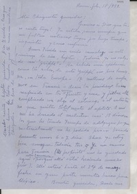[Carta] 1953 feb. 18, Roma, [Italia] [a] Gabriela Mistral