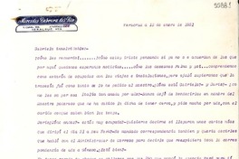 [Carta] 1951 ene. 13, Veracruz [a] Gabriela Mistral