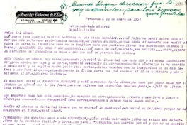 [Carta] 1951 ene. 22, Veracruz [a] Gabriela Mistral, Rapallo, Italia
