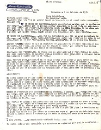 [Carta] 1951 feb. 2, Veracruz [a] Gabriela Mistral, Rapallo, Italia