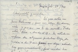 [Carta] 1955 feb. 23, México [a] Gabriela Mistral
