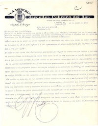 [Carta] 1951 jun. 29, Veracruz [a] Gabriela Mistral, Nápoles, Italia