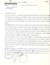 [Carta] 1951 oct. 31, Veracruz [a] Gabriela Mistral, Nápoles, Italia