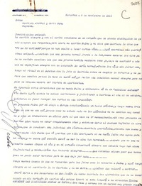 [Carta] 1951 nov. 8, Veracruz [a] Gabriela Mistral y Doris Dana, Nápoles