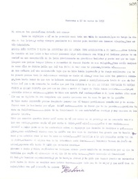 [Carta] 1953 mar. 12, Veracruz [a] Gabriela Mistral