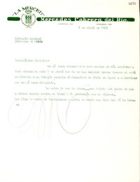 [Carta] 1953 abr. 7, Veracruz [a] Gabriela Mistral, Santiago de Chile