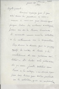 [Carta] 1955 jun. 20, México [a] Gabriela Mistral