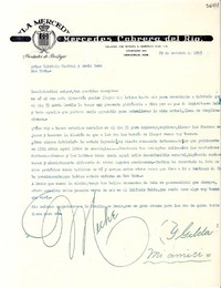 [Carta] 1953 oct. 29, Veracruz [a] Gabriela Mistral y Doris Dana, New York