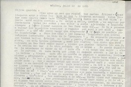 [Carta] 1955 jul. 19, México [a] Gabriela Mistral