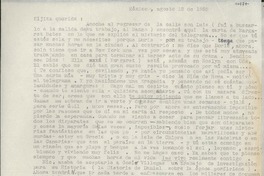 [Carta] 1955 ago. 12, México [a] Gabriela Mistral