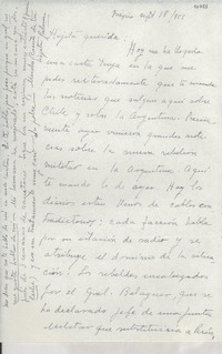 [Carta] 1955 sept. 18, México [a] Gabriela Mistral
