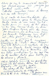 [Carta] 1952 dic. 1, [Uruguay] [a] Gabriela [Mistral]