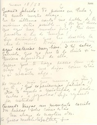 [Carta] 1953 ene. 18, [Uruguay] [a] Gabriela [Mistral]