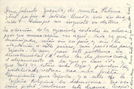 [Carta] 1955 feb. 7, [Uruguay] [a] Gabriela [Mistral]