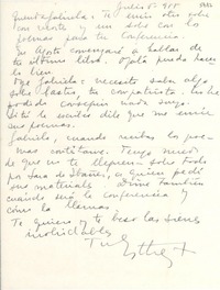 [Carta] 1955 jun. 5, [Uruguay] [a] Gabriela [Mistral]