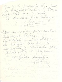 [Carta] 1954 ene. 8, [Uruguay] [a] Gabriela Mistral