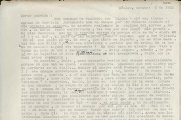 [Carta] 1955 oct. 2, México [a] Doris Dana