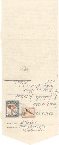 [Carta] 1956 jun. 28, Montevideo [a] Gabriela Mistral