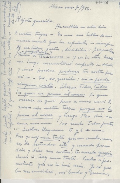 [Carta] 1956 ene. 4, México [a] Gabriela Mistral