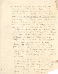 [Carta] 1952 jul. 19, Paris [a] Gabriela [Mistral]