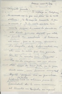 [Carta] 1956 ene. 12, México [a] Gabriela Mistral