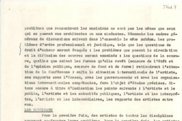 [Carta] 1952 jun. 5, Paris, [France] [a] Gabriele [i.e. Gabriela] [Mistral]