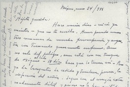 [Carta] 1956 ene. 24, México [a] Gabriela Mistral